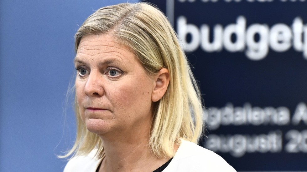 Finansminister Magdalena Andersson (S) har lagt en budget som innehåller skattesänkningar som hon tidigare har kritiserat.