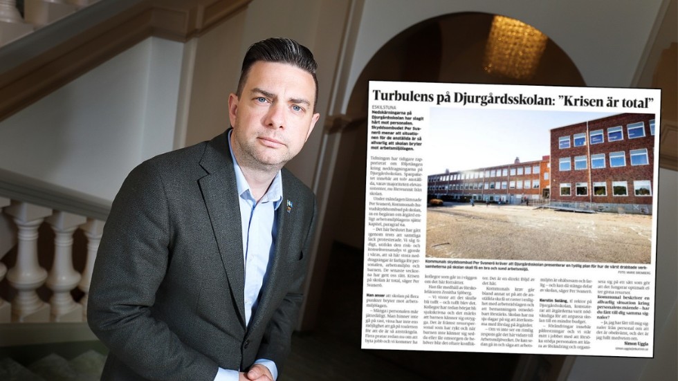 Jimmy Jansson (S) och andra i den politiska ledningen i Eskilstuna har satt i system att skylla verkliga och inbillade problem på kommunens tjänstemän.