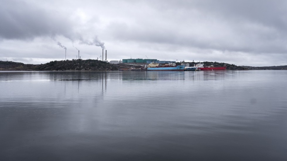 Preems raffinaderi i Lysekil. Arkivbild.