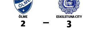Eskilstuna City vann borta mot Ölme