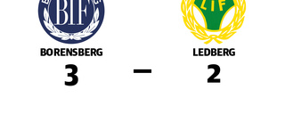 Borensberg vann hemma mot Ledberg
