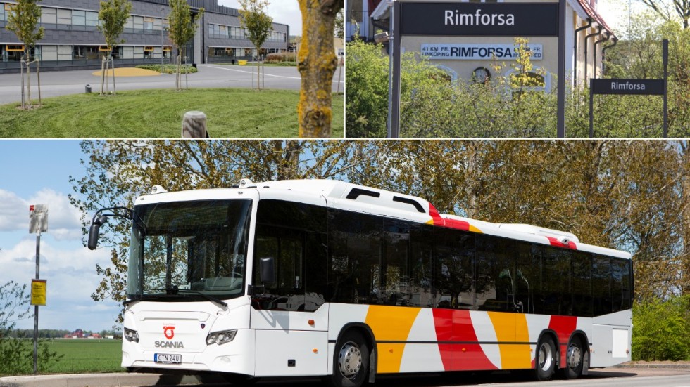 För att i och med skolstarten motverka trängsel på Östgötatrafikens busslinjer sätter kommunen in extrabussar mellan Rimforsa och Kisa - en kostnad på 8 000 kronor om dagen.