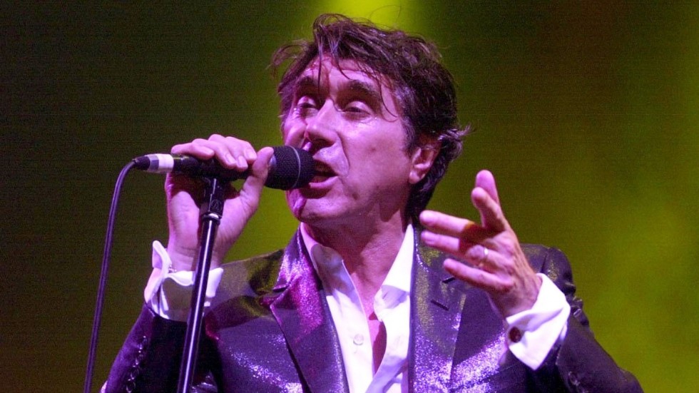 Bryan Ferry från Roxy Music. Videoinspelningar av "Top of the pops" väntas dra in stora summor på en auktion i Storbritannien. Arkivbild.