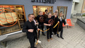 JUST NU: Bandet är klippt – här öppnar Synsam i Mariefred