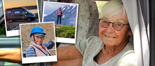 Birgitta, 80, tar husbilen ut i världen – ensam