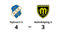 Tuff match slutade med seger för Nykvarn U mot Malmköping U