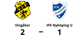 Mikael Meza Vergaras mål räckte inte när IFK Nyköping U föll