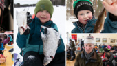Nioårige Alset Engström från Överstbyn gjorde succé på isen