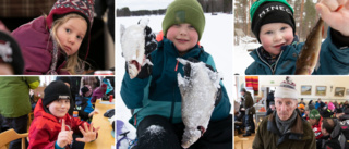 Nioårige Alset Engström från Överstbyn gjorde succé på isen