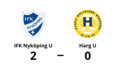 IFK Nyköping U vann mot Harg U efter stark andra halvlek