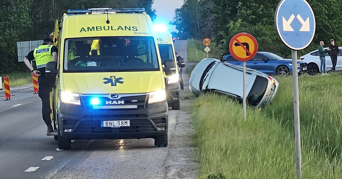 Larmades Till Trafikolycka – Flera Fordon Var Inblandade