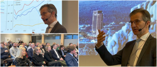 Riksbankschefen besöker Skellefteå: "Det byggs ingenting"