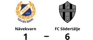 Tung förlust för Nävekvarn på hemmaplan mot FC Södertälje