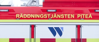 Larm om brand på äldreboende i Piteå