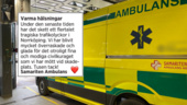 Efter tragiska olyckorna: Nu hyllar ambulansen allmänheten
