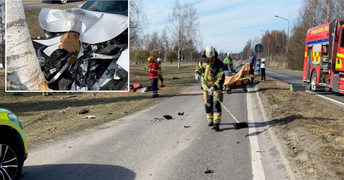 Förare på vaktbolag åtalas efter trafikolycka