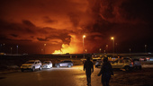 Dramatiska bilder från Island – största utbrottet sedan december