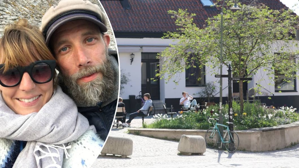 De Tar över Klassiska Kaféet I Visby Innerstad