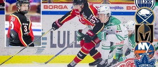 Sex NHL-klubbar i Luleå för att scouta talanger