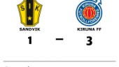 Kiruna FF segrare borta mot Sandvik