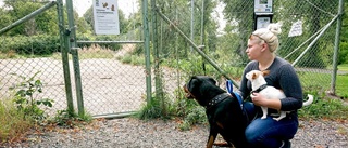 Vandaliserad hundpark stängd i flera veckor