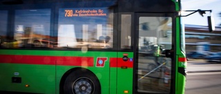 Nu visas Katrineholms-Kuriren på bussarnas skärmar