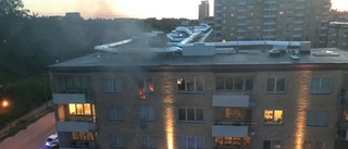 Brand bröt ut i lägenhet: "Tagit väldigt stor skada"