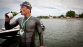 Han simmade Gotland runt på 23 dagar