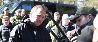 Statsministern granskade det gotländska försvaret