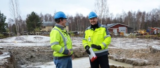 Omfattande saneringsarbete pågår