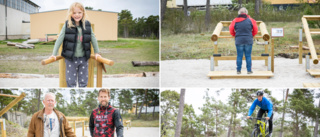 BILDEXTRA: Glada miner när Fårösunds nya aktivitetspark invigdes • "Det blev över all förväntan