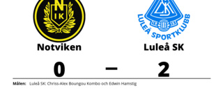 Chriss-Alex Boungou Kombo och Edwin Hamstig målgörare i Luleå SK:s seger