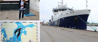 Här är fartyget som håller koll på Östersjön • På besök i Norrköpings hamn • "Det ser värre ut än någonsin"