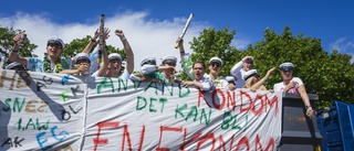 VIDEO: Här åker studentflaken genom Uppsala