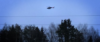 Helikopter undersöker elledningar i flera dagar 