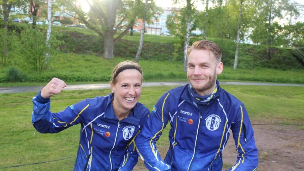 Det skillde endast tolv sekunder mellan damvinnaren Anna Helgesson, 19,12 och herrvinnaren Robin Skoog, 19,00.
