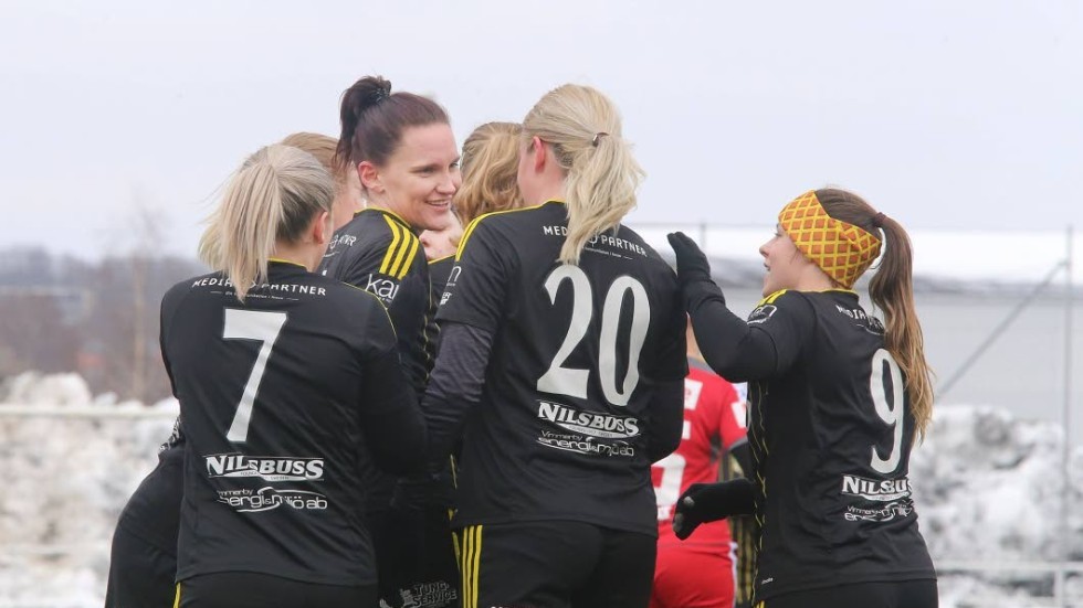 Nathalie Milton mår förhållandevis bra efter den läskiga incidenten mot IFK Norrköping.