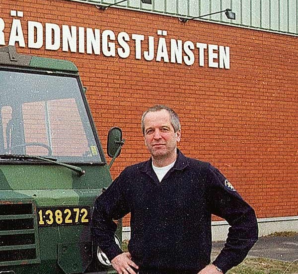 Tommy Lindström, räddningschef i Vimmerby.