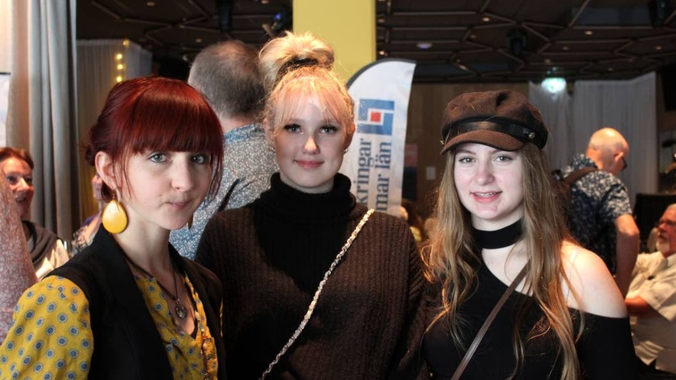 Miranda Murre Eriksson, Maja Bergsén och Johanna Gustafsson hoppas på tips och råd i musikbranschen.