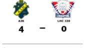 Tung start för LHC J20 efter förlust mot AIK