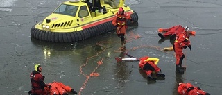 Nya svävaren räddar liv på Mälarens is