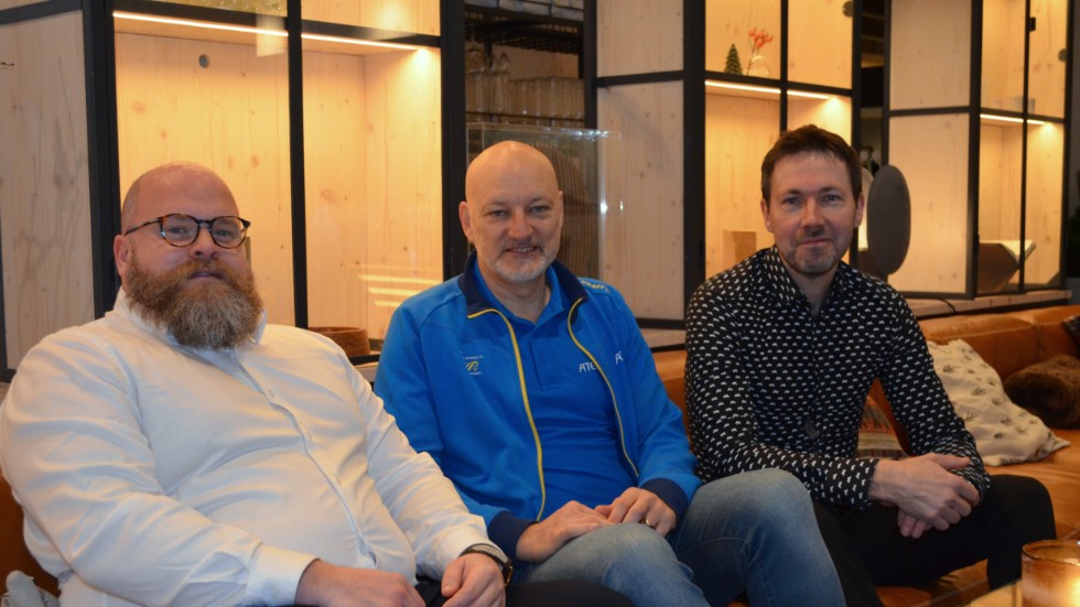 Pontus Billenman, Mattias Lindberg och Peter Nilsson Sandlund.
