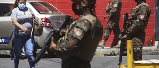 Massgripande av gängmedlemmar i El Salvador