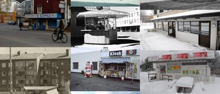Nostalgi i veckans lista – 10 kiosker som försvunnit i Skellefteå • Nästan varje stadsdel hade en egen kiosk • kiosker från olika tidsepoker