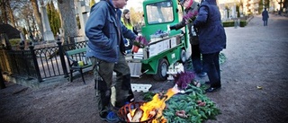 "Allhelgona ger liv åt kyrkogården"