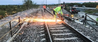 Unikt brobyte på malmbanan