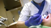 Tandläkarborren fastnade i kvinnans käke