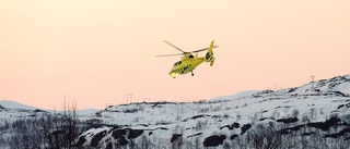 Man voltade flera varv i fjällen – norsk helikopter ryckte ut
