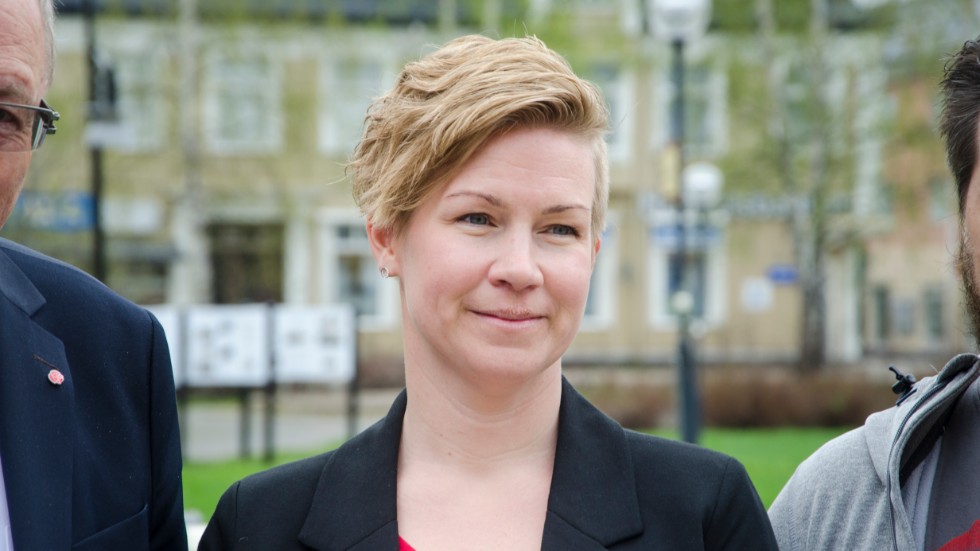 Nina Pörhölä (S) hoppas att koalitionen löser sina problem för tjänstemännens arbetsmiljös skull.