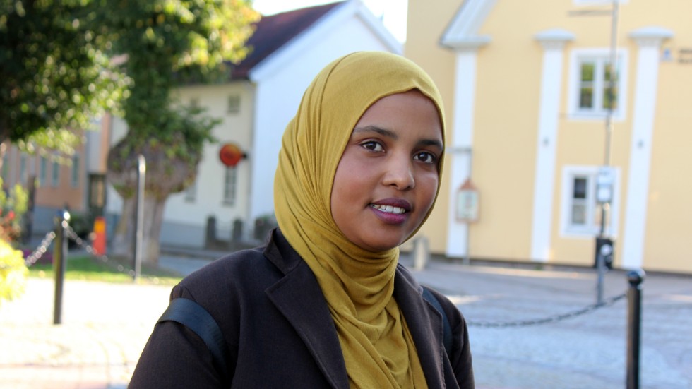 "Helst skulle jag vilja jobba på ett LSS-boende eller med handikappade", säger Zeineba Areb i Söderköping.